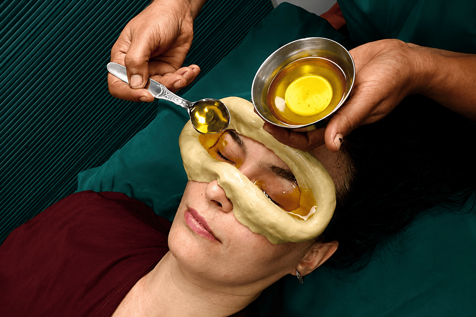 Netra Tharpana eye treatment